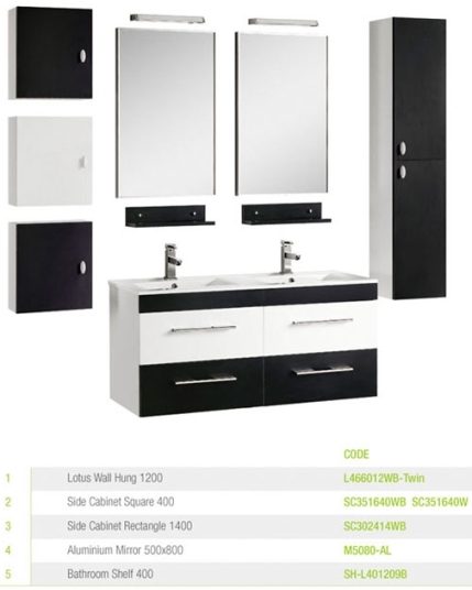 LOTUS D TWIN 2 x (46x60cm)