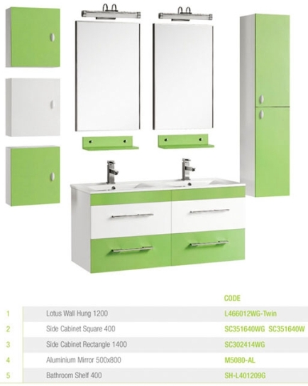 LOTUS D TWIN 2 x (46x60cm)