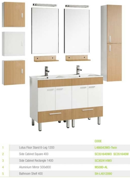 LOTUS E TWIN 2 x (46x60cm)